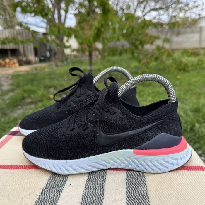 Кроссовки Nike Epic React Flyknit Black, 36 размер, Оригинал, Кросівки
