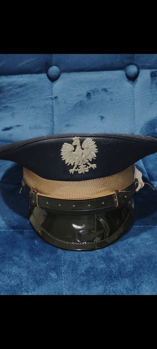 Kolekcjonerska Stara Czapka straży przemysłowej