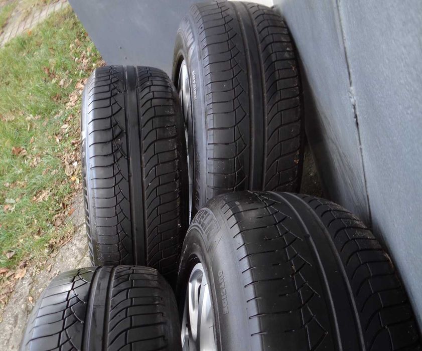 Oryginalne alufelgi AUDI Q5 17 cali 5x112 ET39 + opony letnie