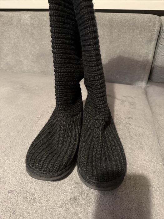 UGG australia wełniane kozaki damskie 39 czarne oraz szare