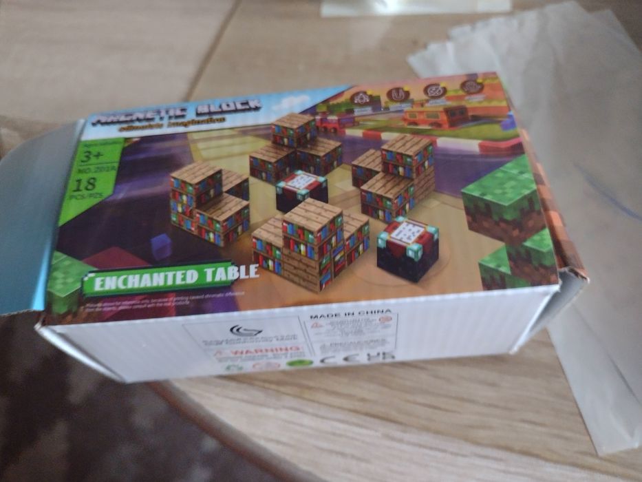 Magnetyczne klocki Minecraft