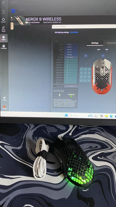 Миша SteelSeries Aerox 9