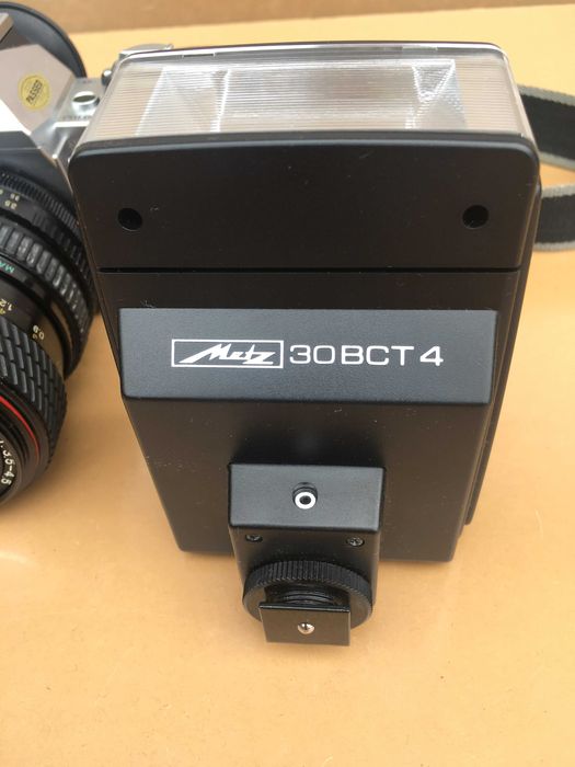 Aparat lustrzanka Canon AE 1 program +dodatki