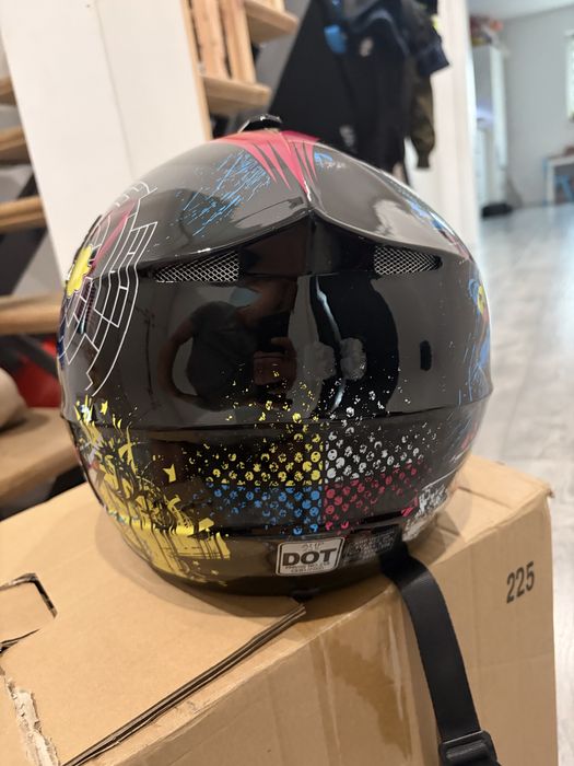 Kask cross quad hulajnoga