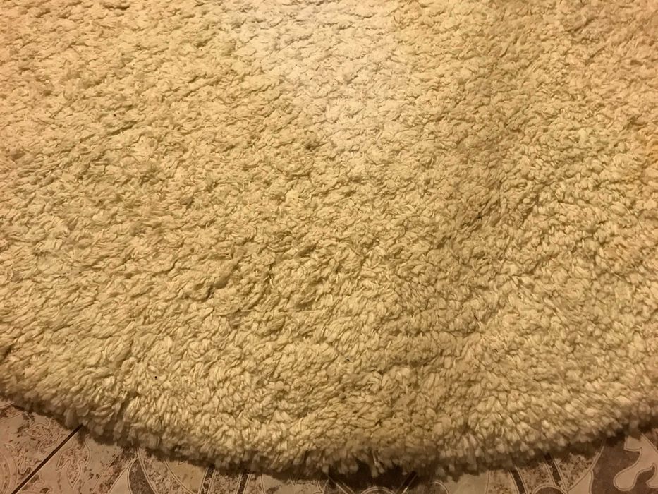 Ковер шаги  кремовый