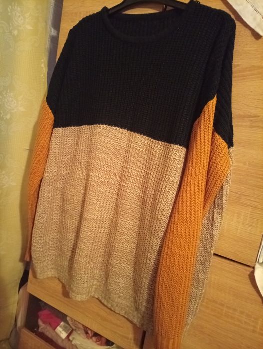 Sweterek Kolorowy 48/4XL