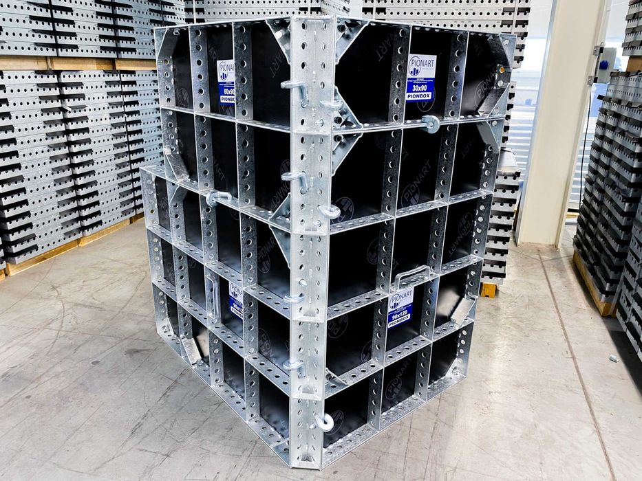 Szalunek ścienny PionBox 80,64 m2 / h=120 cm (kompatybilny z Tekko)