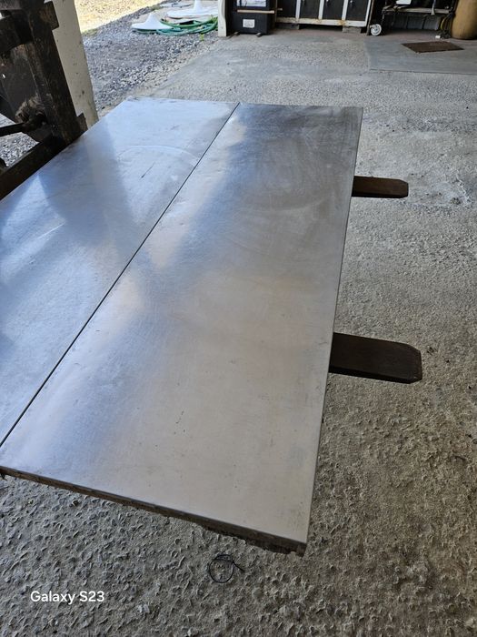 Tampos em inox para balcão