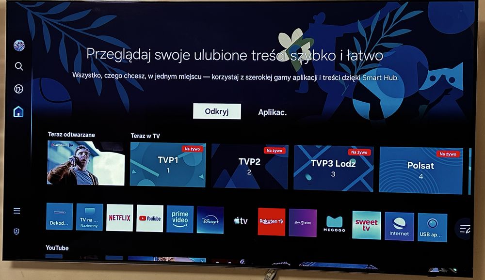 Telewizor OLED Samsung QE65S90C 65 cali 4K UHD 144Hz