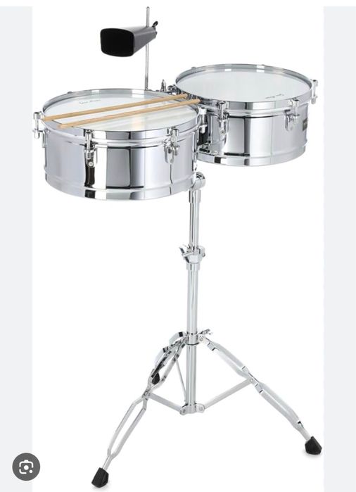 Timbales usado como novo