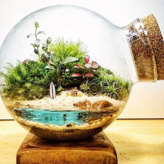 Piasek Kwarcowy Dekoracyjny Jasny LAS W SŁOIKU SZKLE 1KG WYSYŁKA