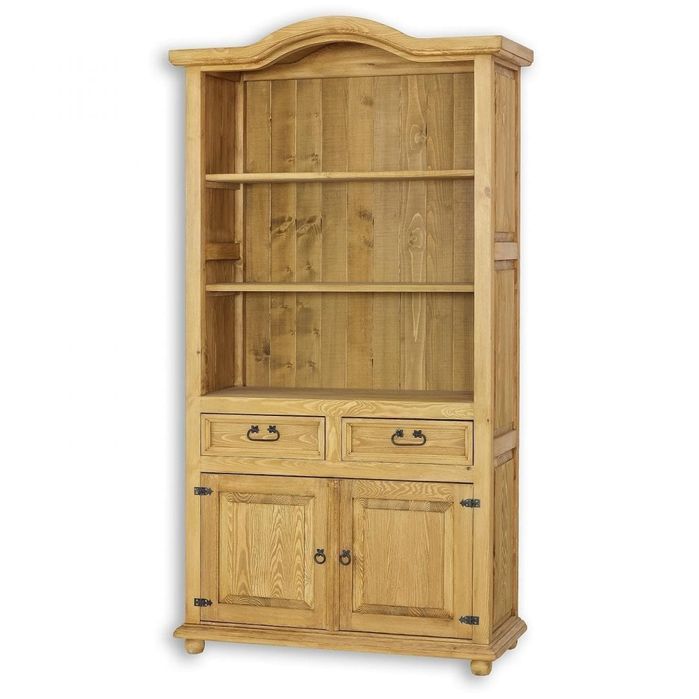 Drewniany regał woskowany REG 06 do salonu