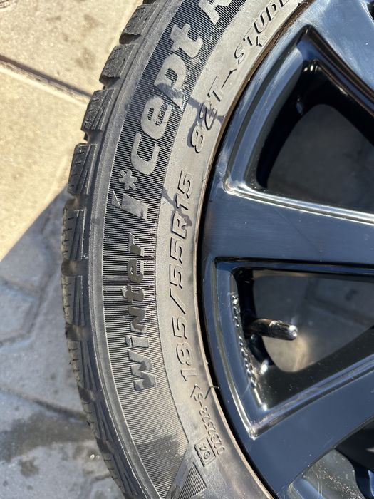 185/55r15 zima hankook 7-8mm