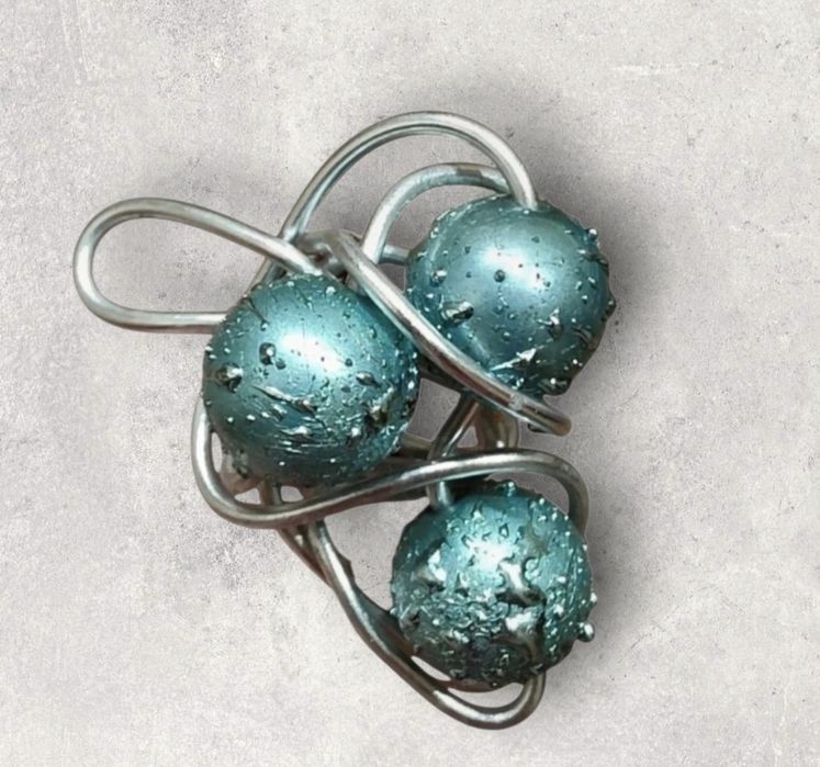 Anel Azul Turquesa
