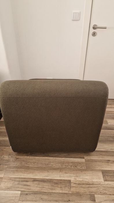 Sofá modelar verde