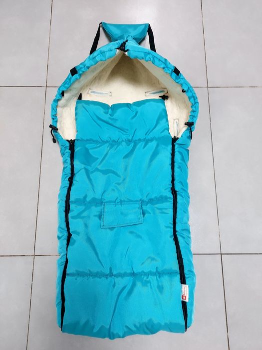 Śpiworek zimowy owcza wełna (wool) wodoodporny BabyLux