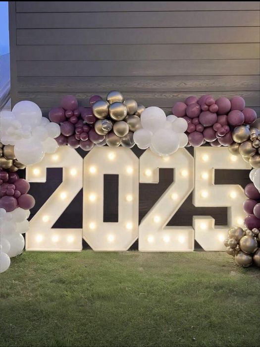 Aluguel de Números  e Letras Gigantes