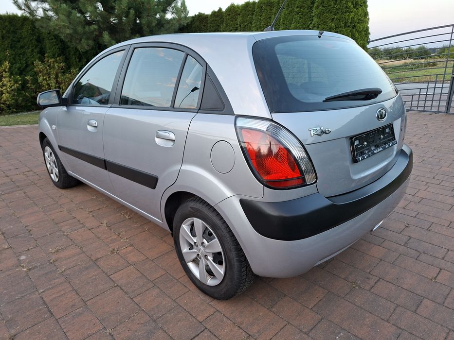 Kia Rio 2009r, 1.4 97KM, Klima, 133 tys km, bez Rdzy, swietny stan, perfekcyjny do gazu