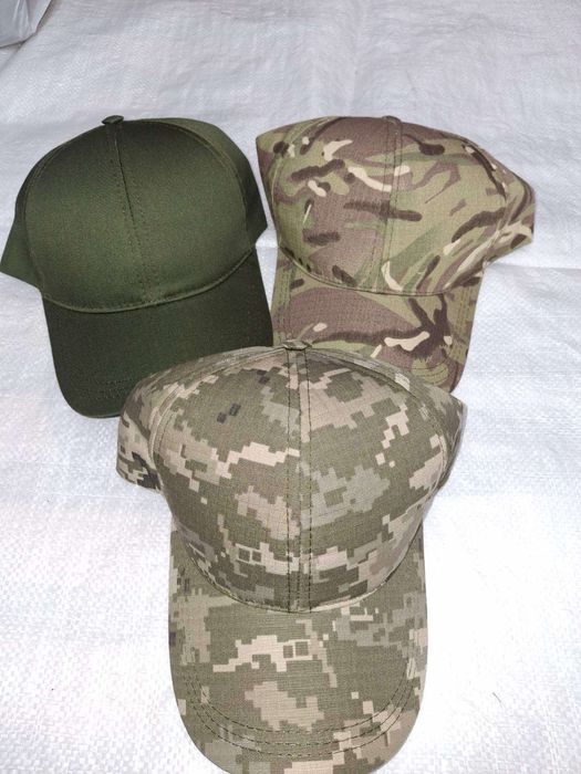 Кепки тактичні ( чорні, олива, піксель, мультикам)