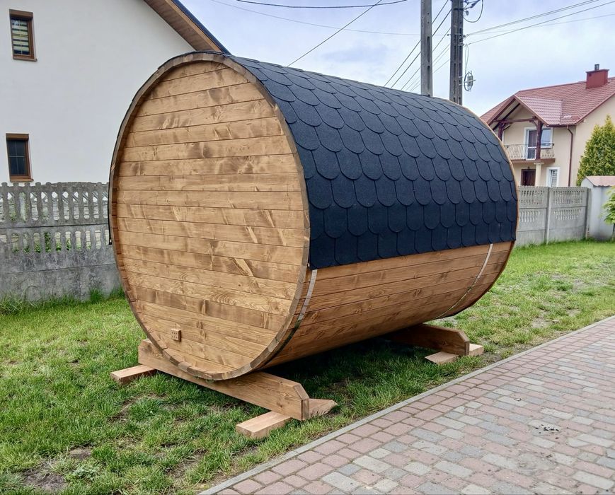 Sauna ogrodowa typu bania od producenta