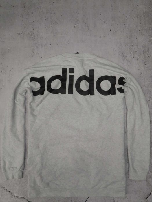 Adidas bluza z logo na plecach crewneck XL