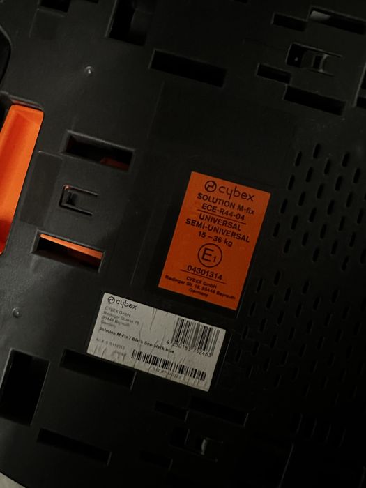Cybex Solution M-Fix 18-36kg