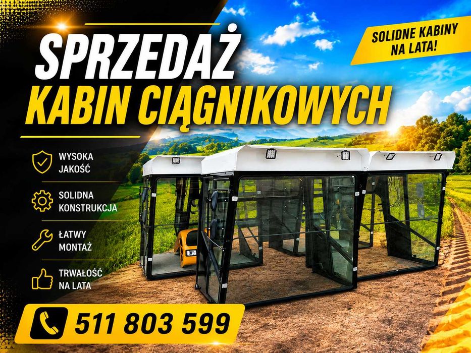 Kabina c360 c330 Mf235 Mf255 MTZ t25 OKAZJA