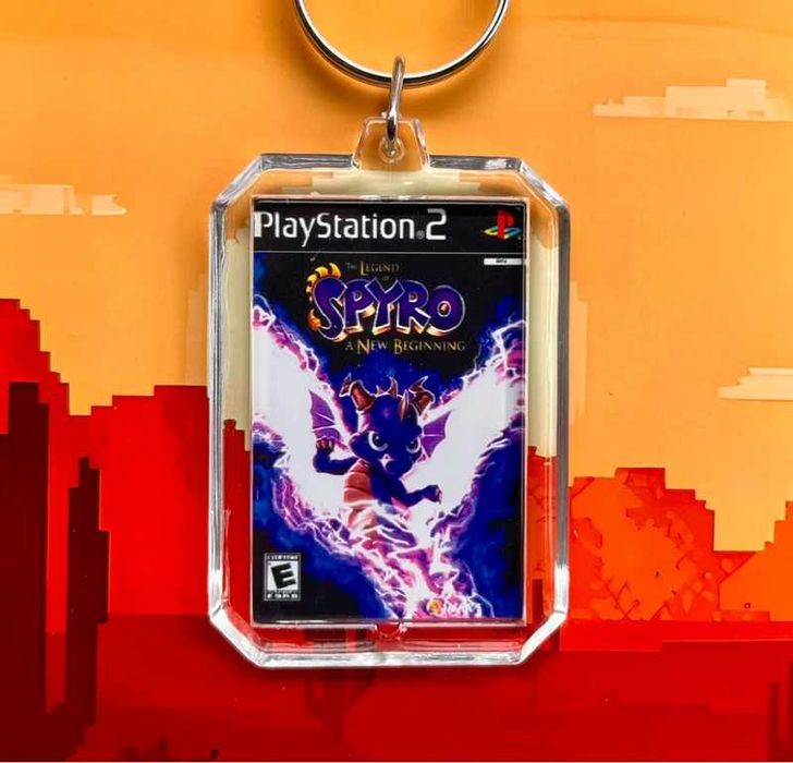 Brelok Spyro: A New Beginning - mini okładka gry PS2