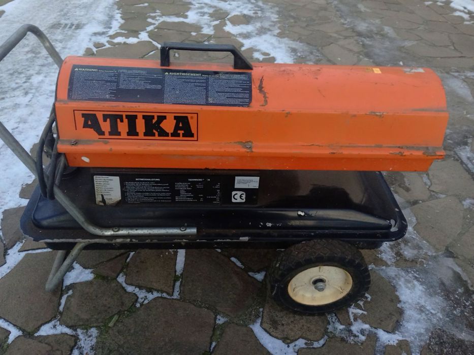 Потужна дизельна теплова гармата