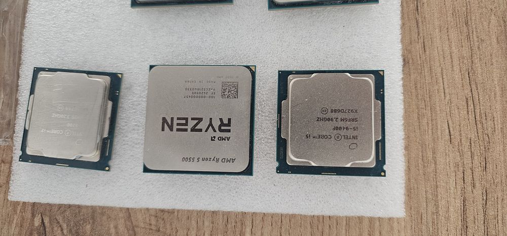 Processadores Ryzen e Intel  | 5600X | 5600G  | 5800X | 5800X3D | 7800X3D | i7-8700 | i5-9400F