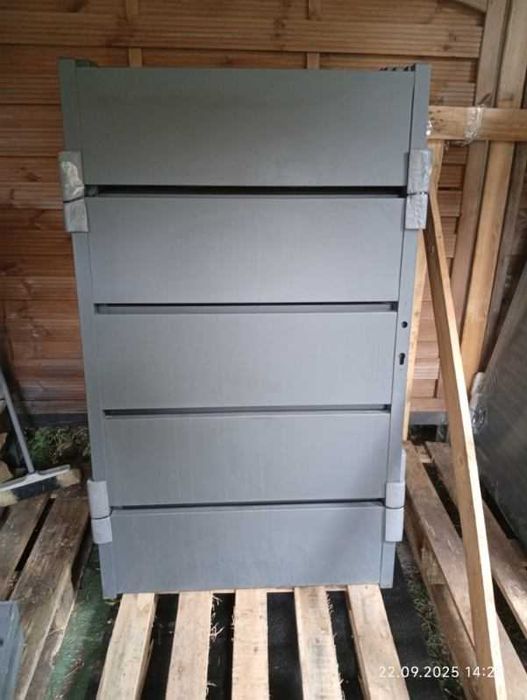 Furtka ogrodowa antracytowa model OPAL 90x150cm NOWA -499 PLN
