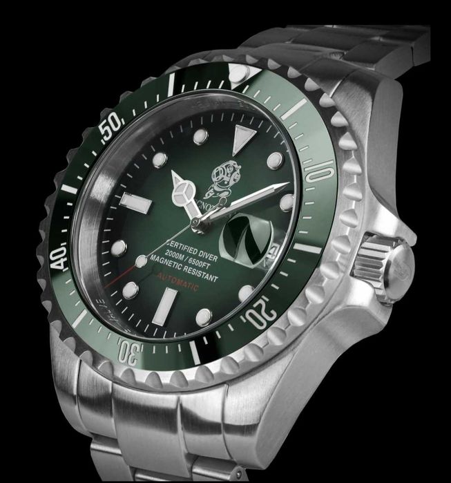 Relógio Tecnotempo Professional Diver 200 ATM WR "Diving Helmet"