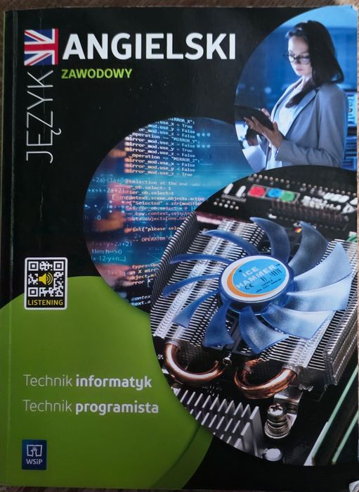 Sprzedam  język Angielski zawodowy technik inf/programista  technikum/liceum