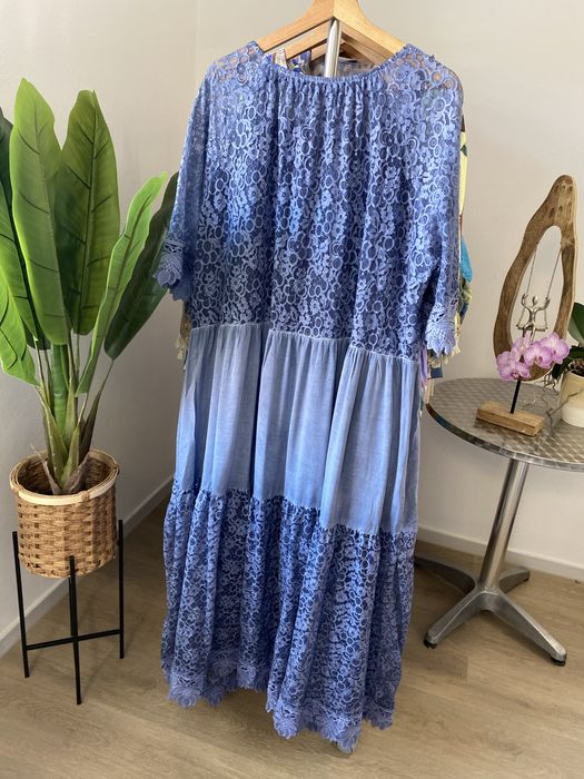 Італійська сукня бохо Maxi Plus Size 3XL (52–54) – Нова
