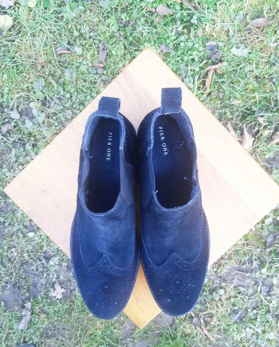 Напівчоботи замшеві чоловічі