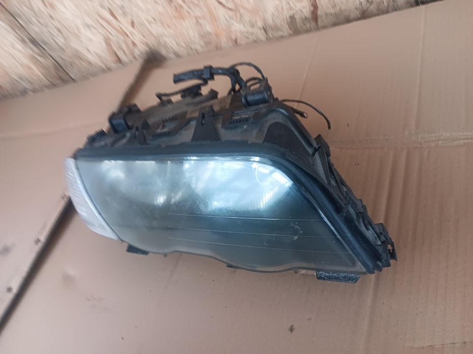 Bmw e46 lampa przód przednia prawa reflektor prawy EU przedlift