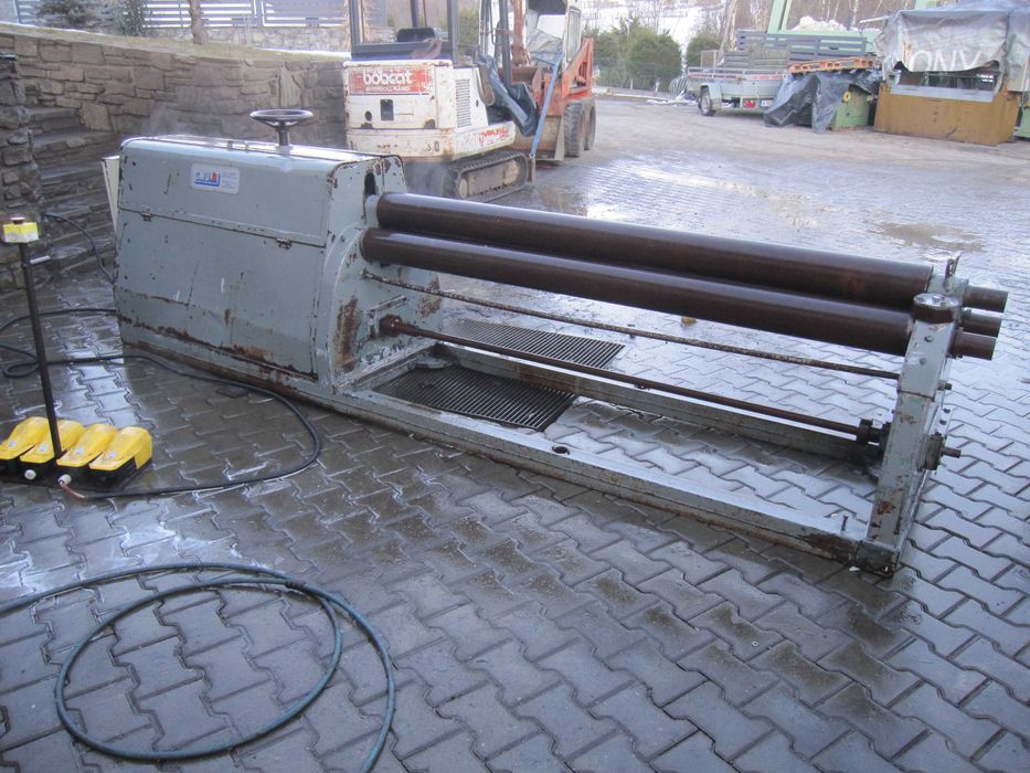 Walcarka do blachy zwijarka 205 x 4 giętarka