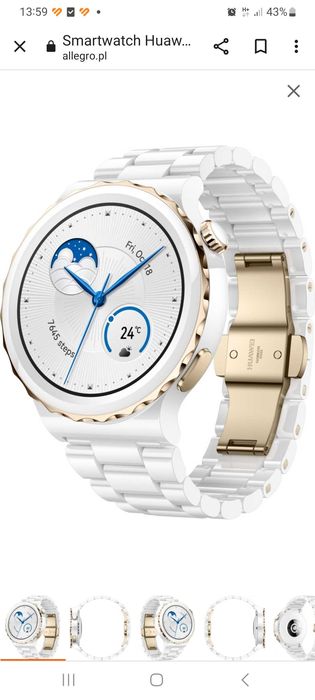 Smartwatch huawei gt3 elegant