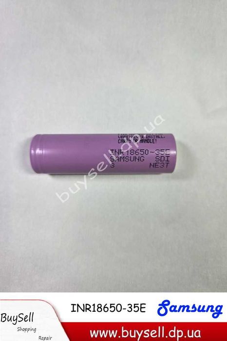 Новий Акумулятор Samsung INR18650-35E Li-ion 18650, 3500MAh/8A