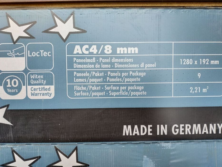 Ламинат Witex Euro Loc Project Германия!