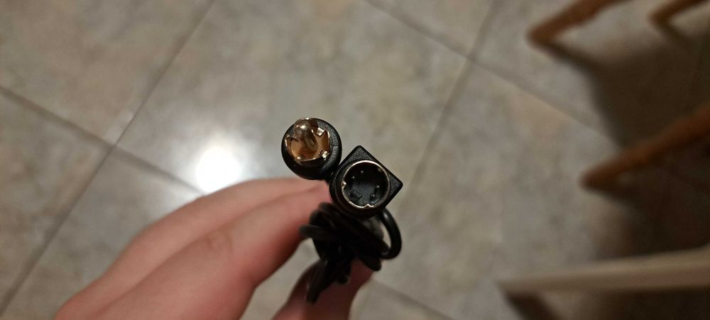 S-видео композитный кабель Din 4 Pin штекер к RCA