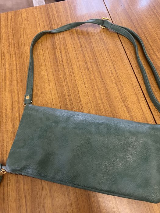 Сумка клатч зелена