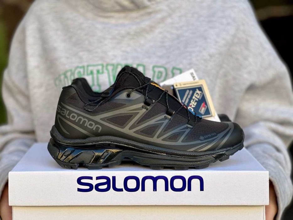 ТЕРМО ! Кросівки Salomon XT-6 Adv Dover Black Gore-Tex 40 - 45