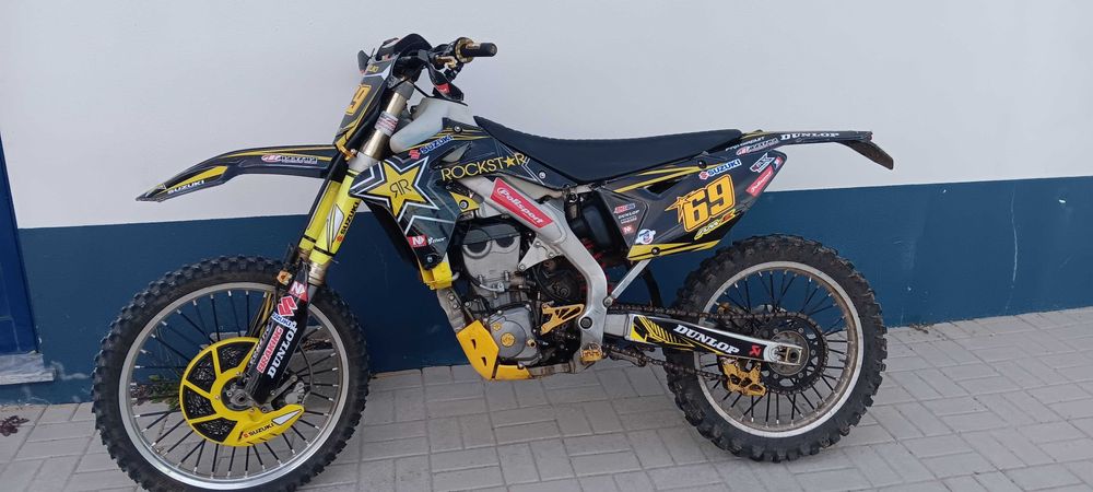 SUZUKI Rmz 450 matriculada 2009 possivel troca por carro