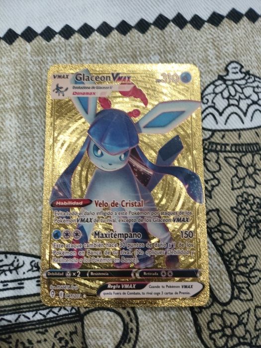 Carta Pokémon claceon Vmax