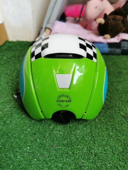 kask firmy CASOCO dla chłopca