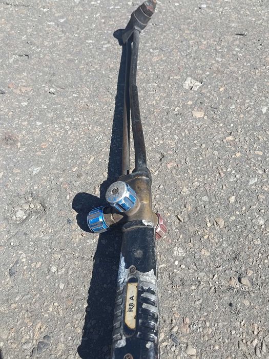 Palnik do cięcia złomu.