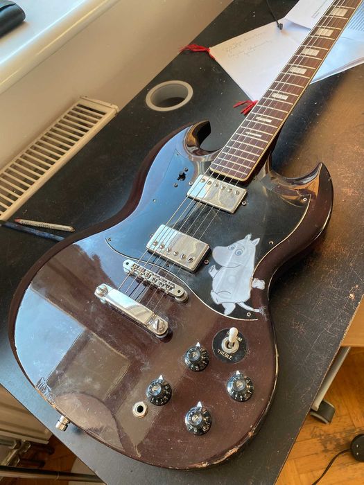 Gitara Elektryczna SG Kopia Lata 70 MIJ MADE IN JAPAN Matsumoku