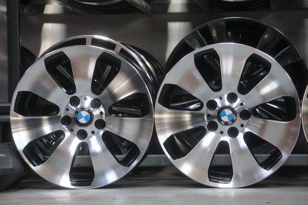 Alufelgi oryginal BMW BBS RD375 5x120 8Jx17 et34 cb72,6mm czarne i cnc