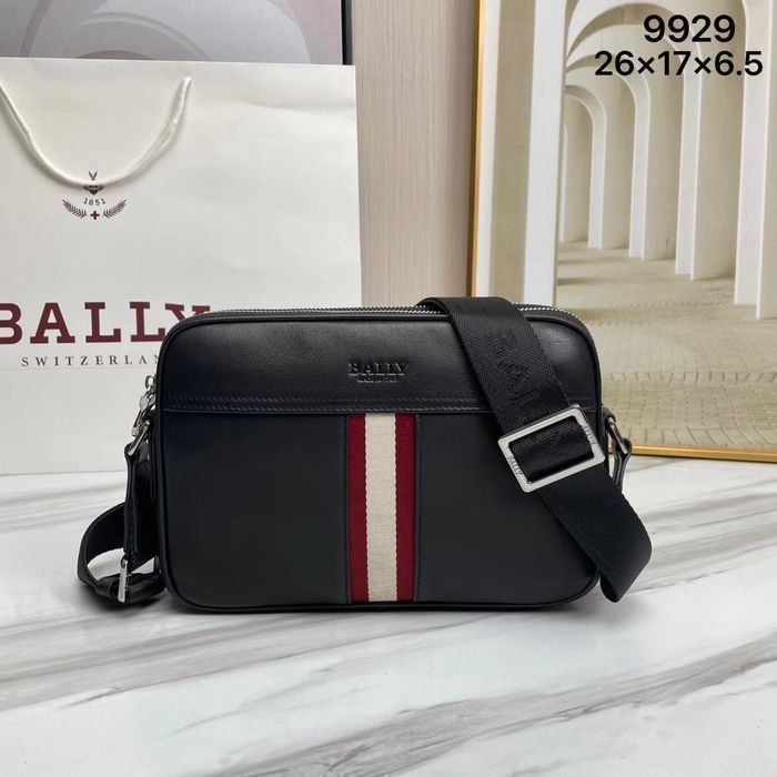 BALLY мужская сумка натуральная кожа мессенджер